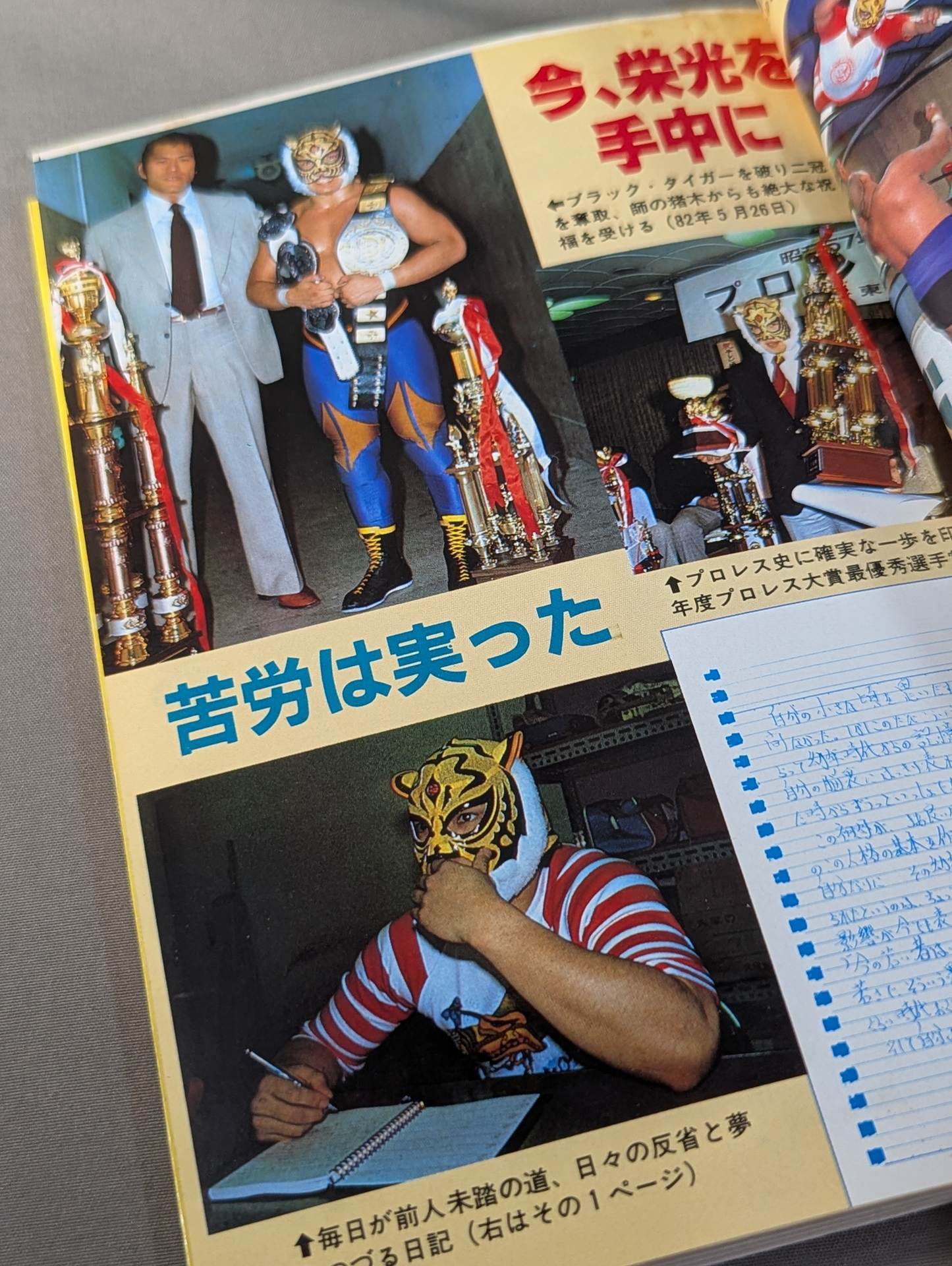 虎戦士タイガー・マスク スーパーヒーローの素顔 – 闘道館