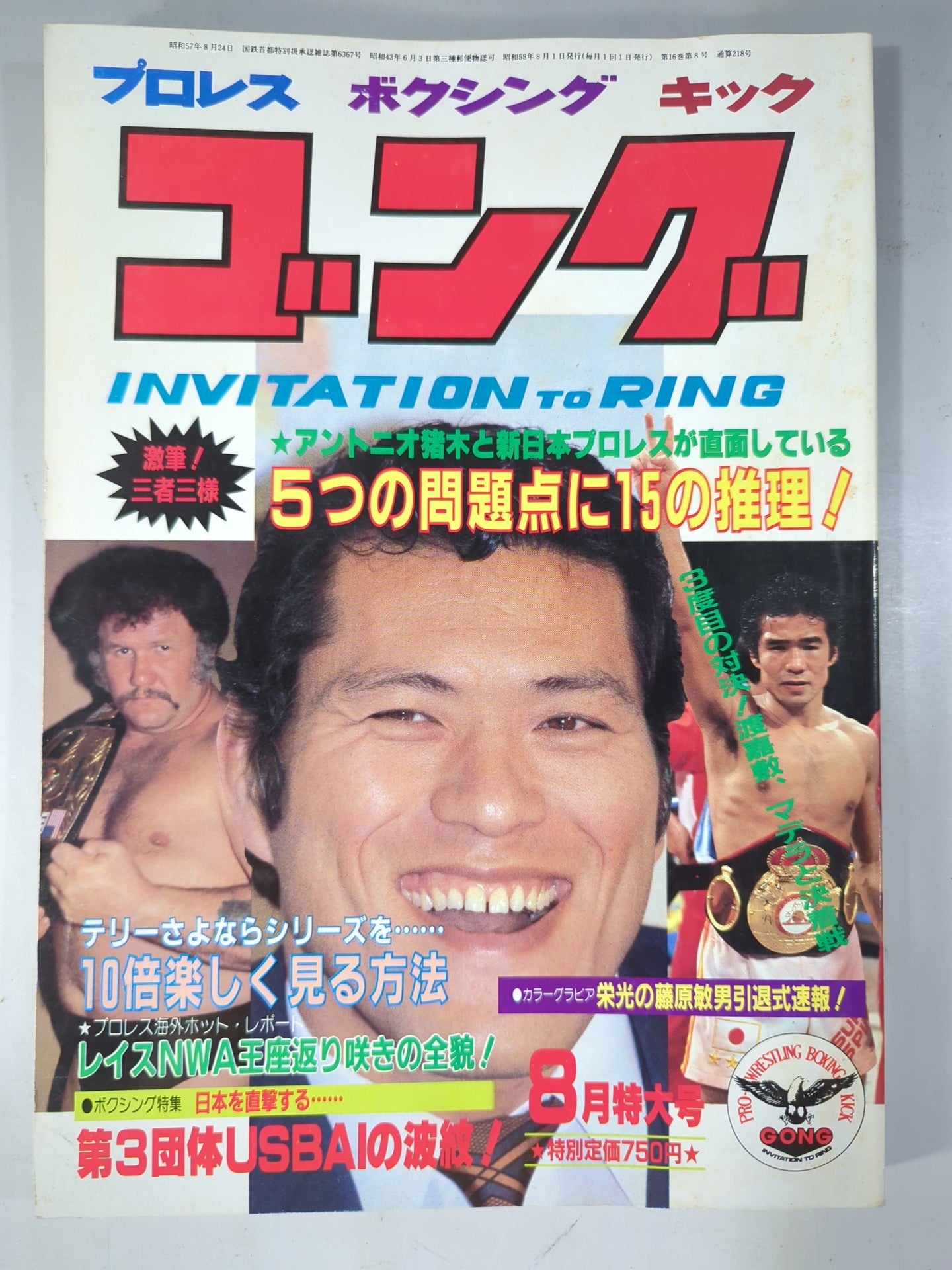 月刊ゴングVol.16 No.8