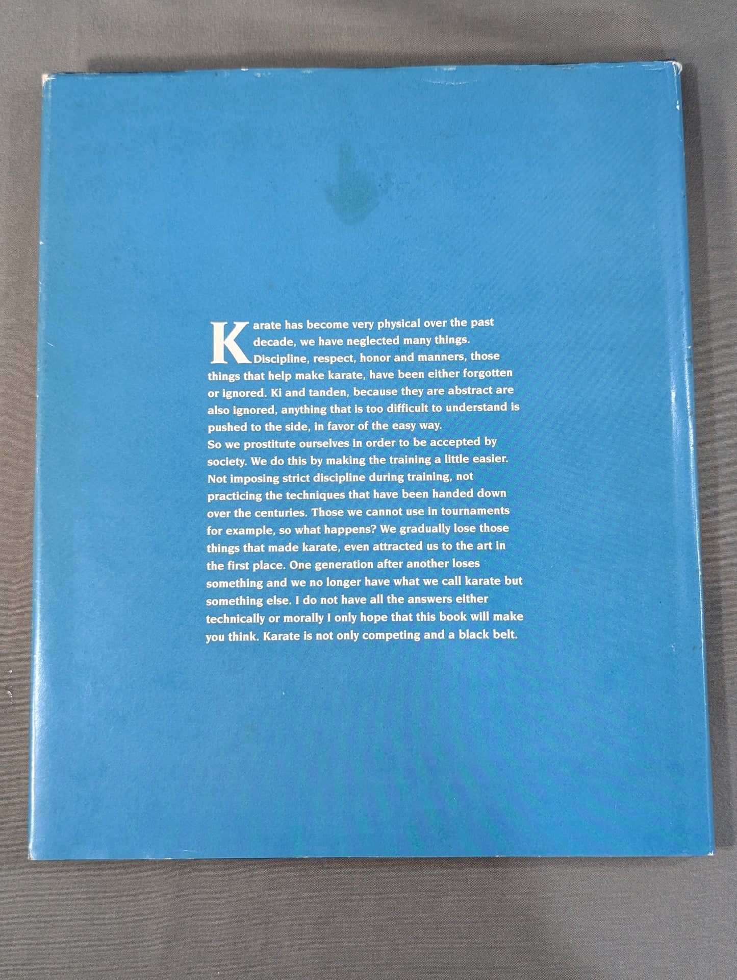 [Howard Collins hand signed autograph ] The Absolute Karate applications of kyokushin