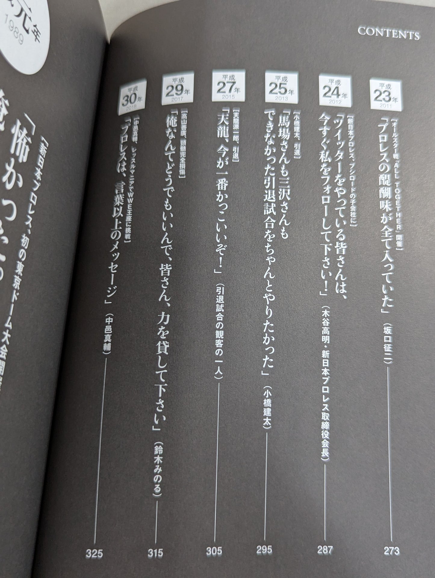 Heisei Pro Wrestling 30 Case Files Unknown, the words that marked the history of the 30s and the truth