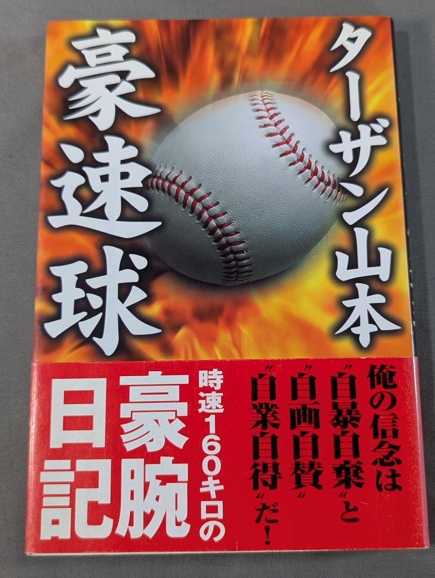 ターザン山本豪速球  時速160キロの豪腕日記