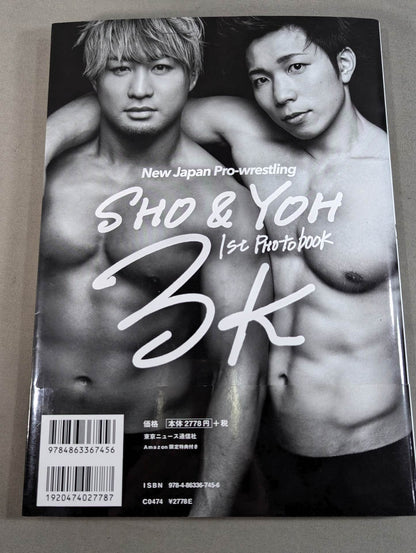 3K New Japan Pro-wrestling SHO & YOH 1st Photo book