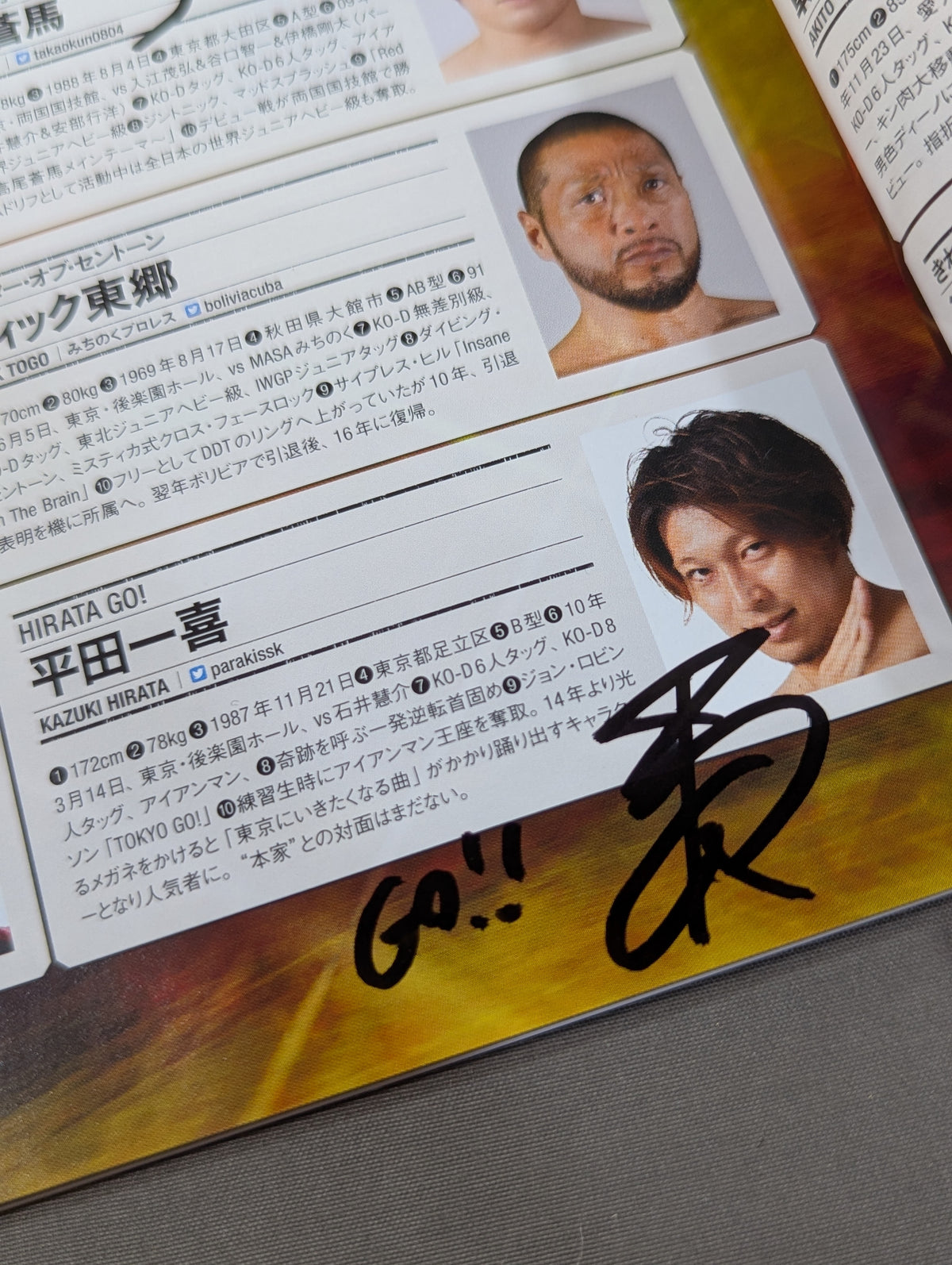 【7選手 直筆サイン入り】DDTプロレスリング25年史　Dramatic Dream of 1997-2022