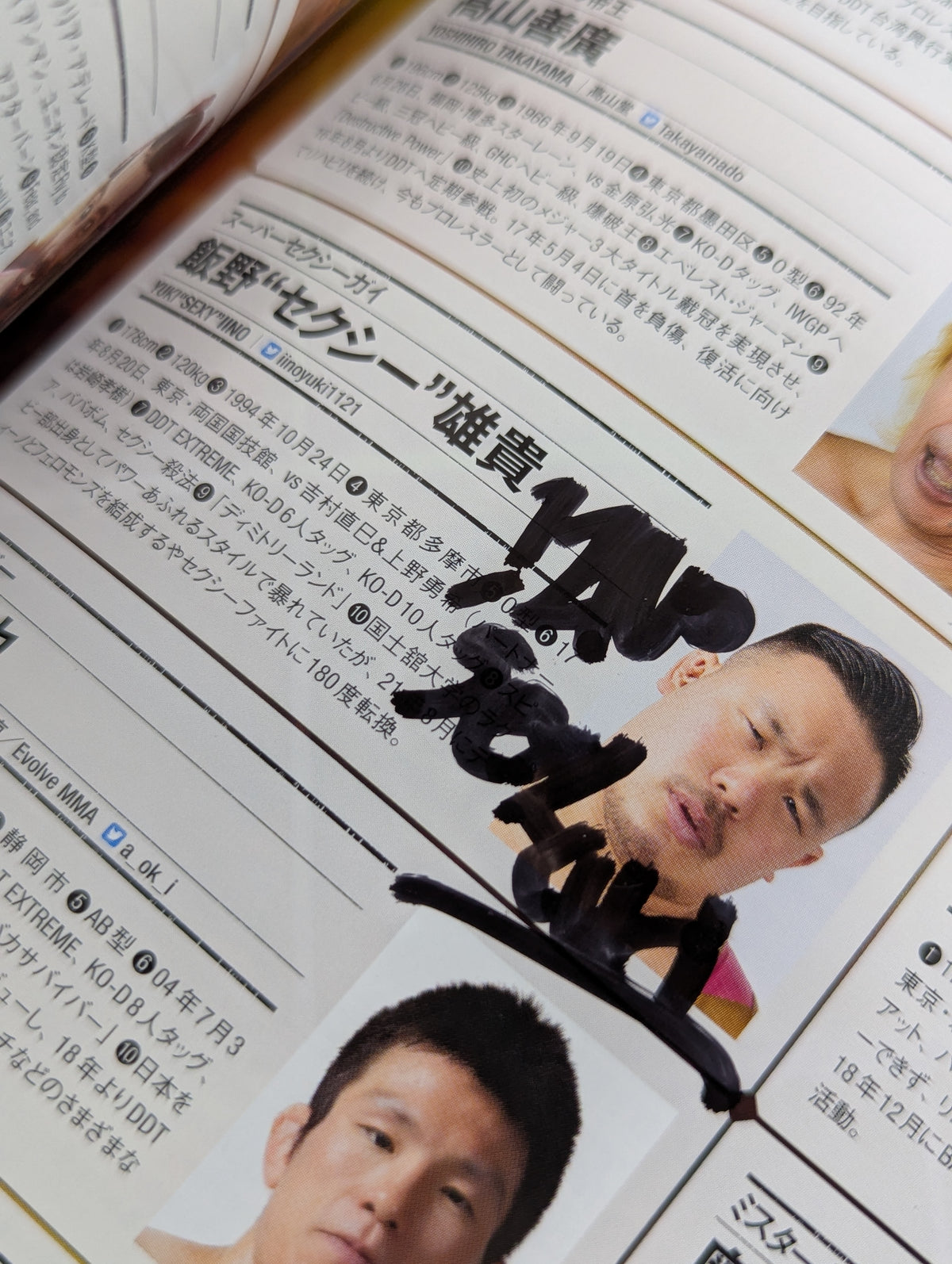 【7選手 直筆サイン入り】DDTプロレスリング25年史　Dramatic Dream of 1997-2022