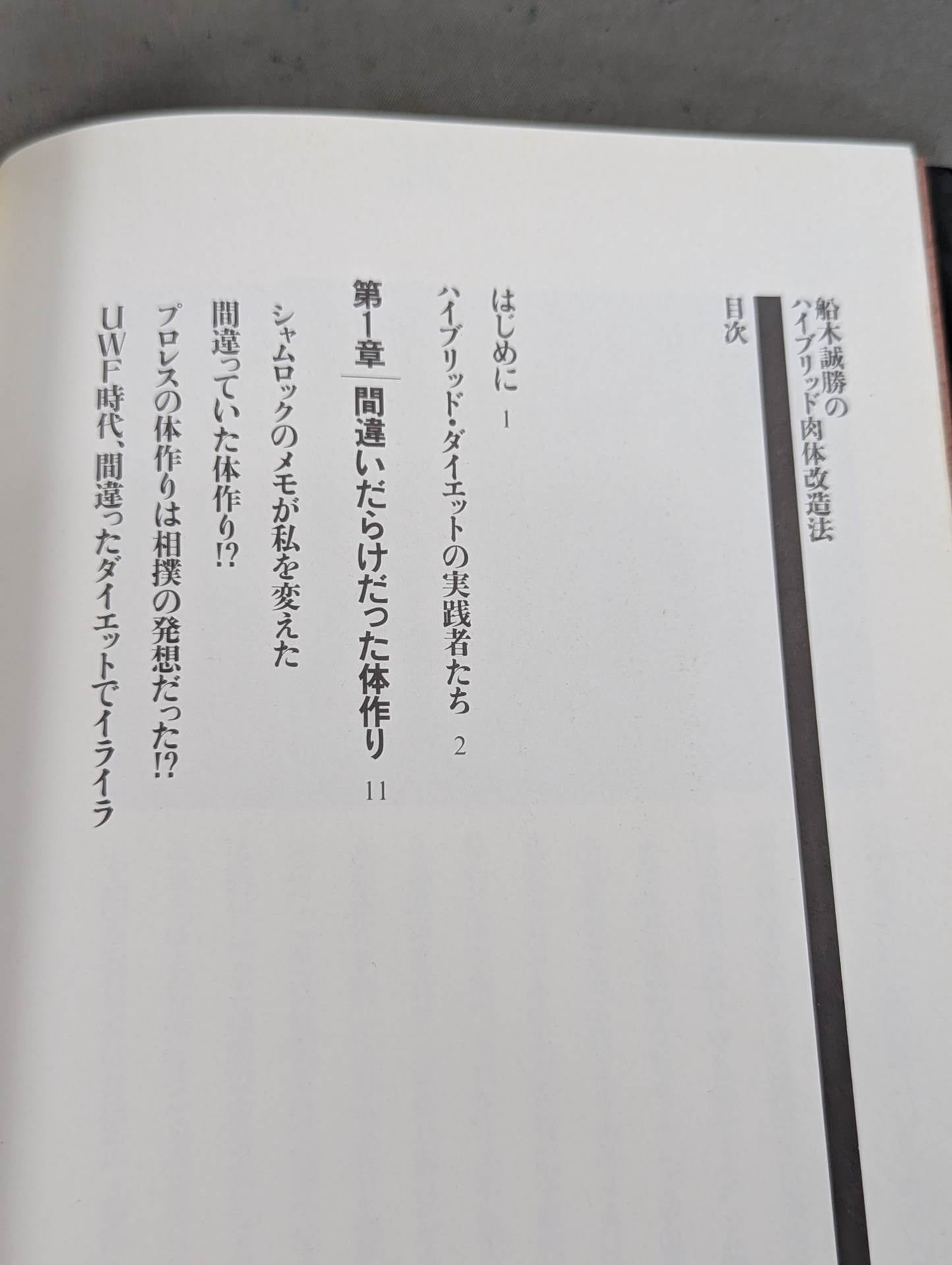船木誠勝のハイブリッド肉体改造法