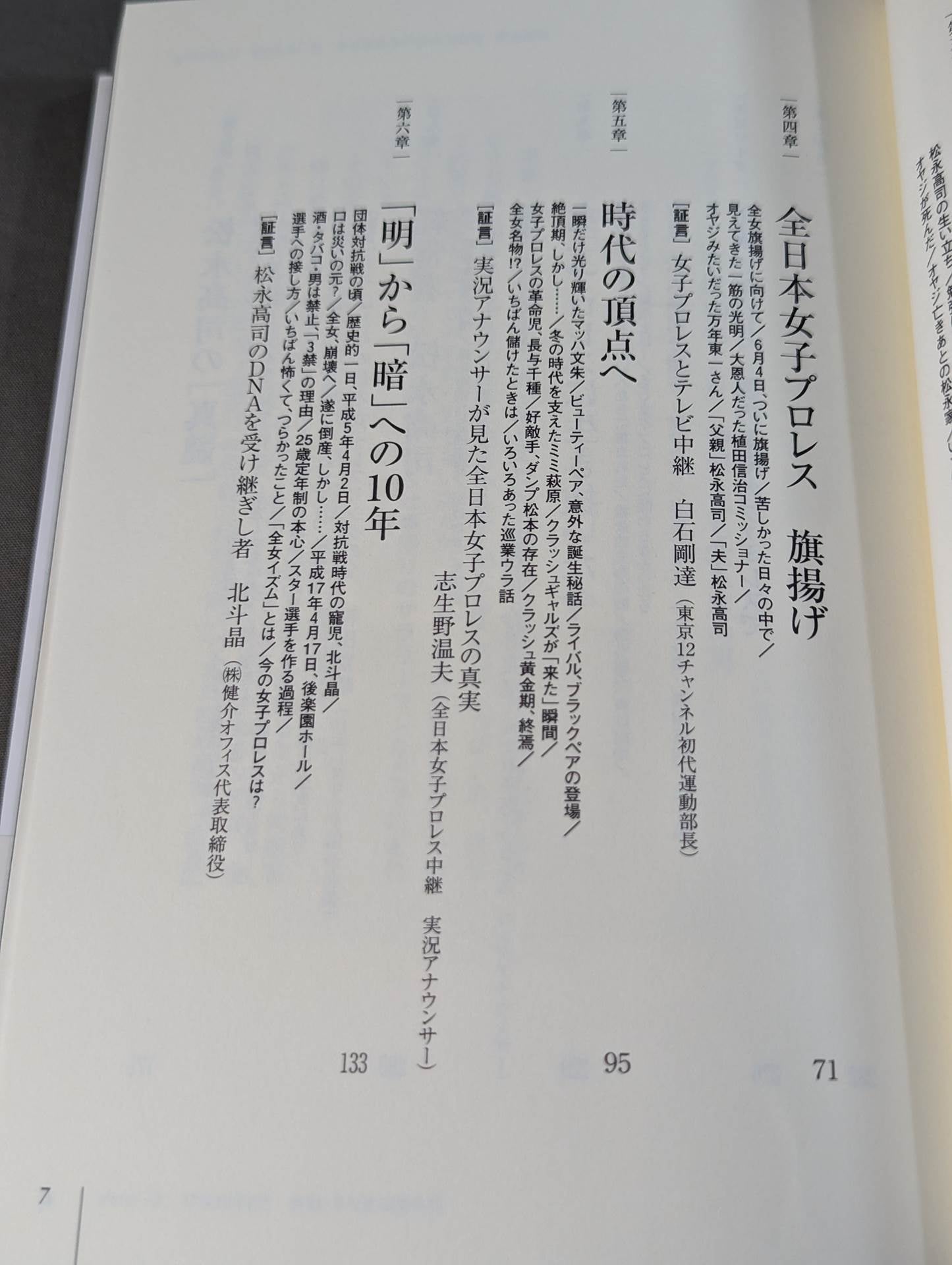 Women's Pro Wrestling Never-ending Dream All Japan Women\'s Former Chairman of Pro Wrestling Takashi Matsunaga