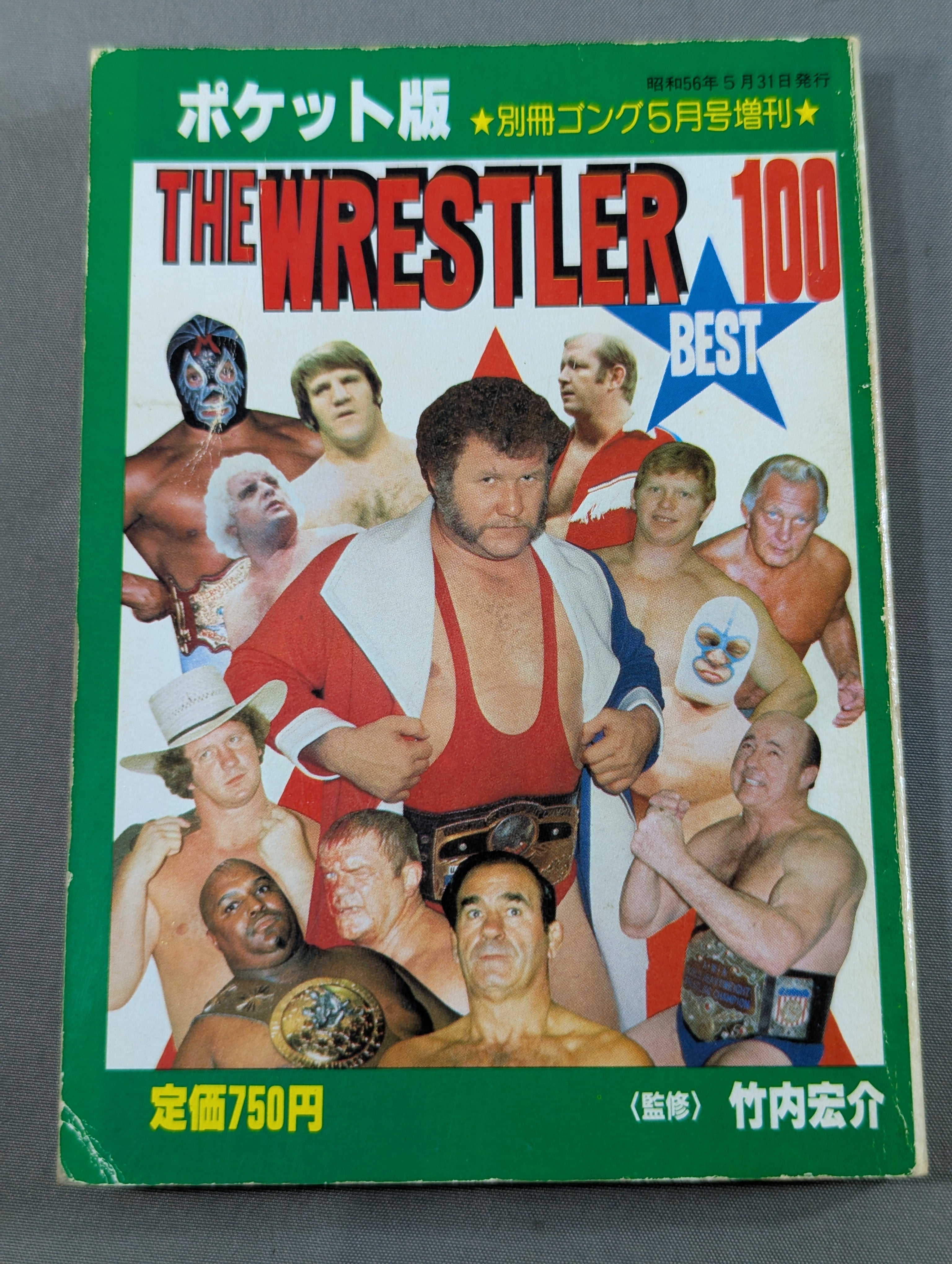 ゴング創刊13周年記念　永久保存版 THE WRESTLER BEST 100 THE WRESTLER BEST 100 (ポケット版) – 闘道館