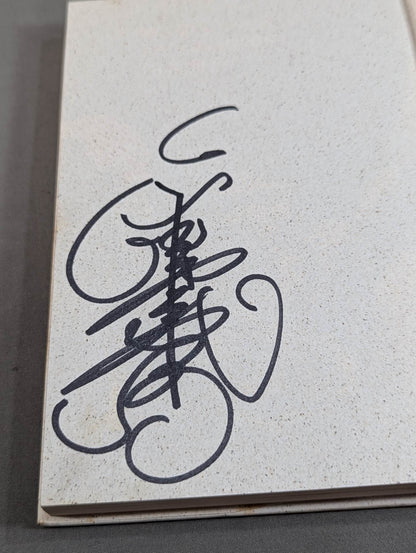 【Yoshio Shirai hand signed autograph 】ザ・チャンピオン THE CHAMPION
