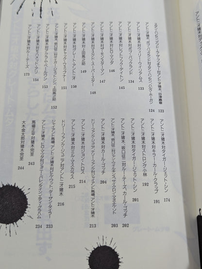 How to read Pocket Book 70 Antonio Inoki  Bloody Battle