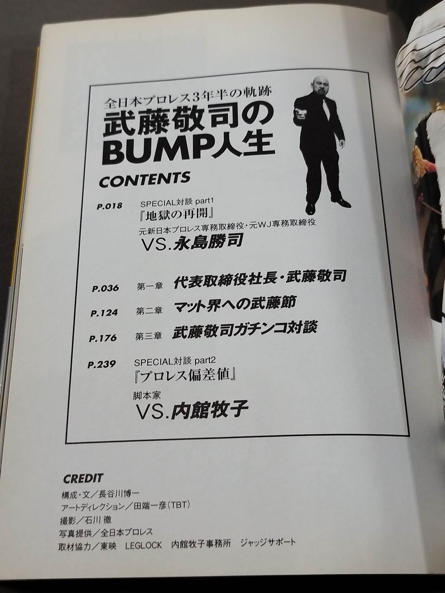 武藤敬司のBUMP人生 全日本プロレス3年半の軌跡