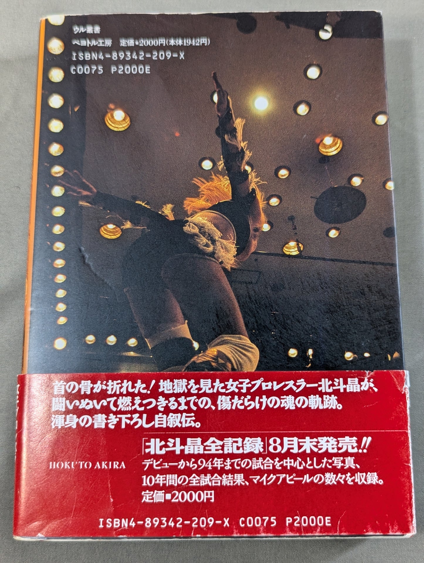 血まみれの戴冠 北斗晶自叙伝