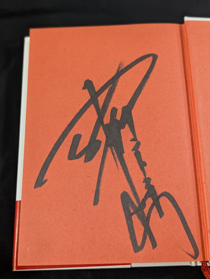【Antonio Inoki hand signed autograph  (no fighting spirit) ] Fighting spirit record
