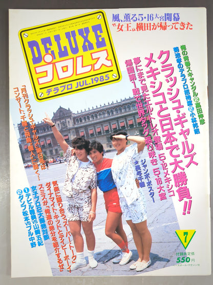 デラックスプロレス 1985年7月号