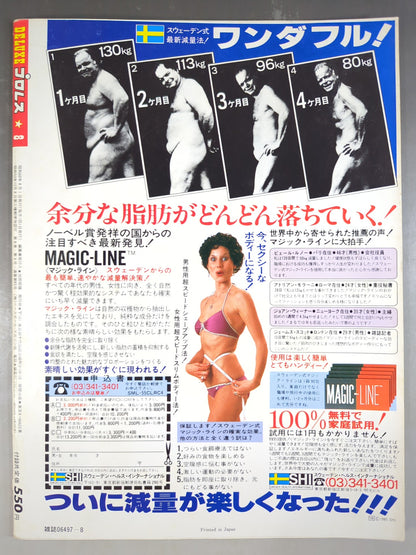 デラックスプロレス 1985年8月号