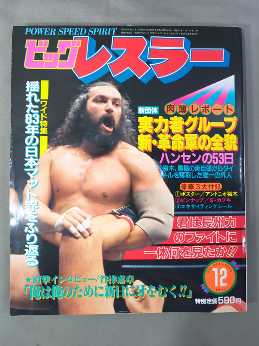 月刊ビッグレスラー 1983年12月号