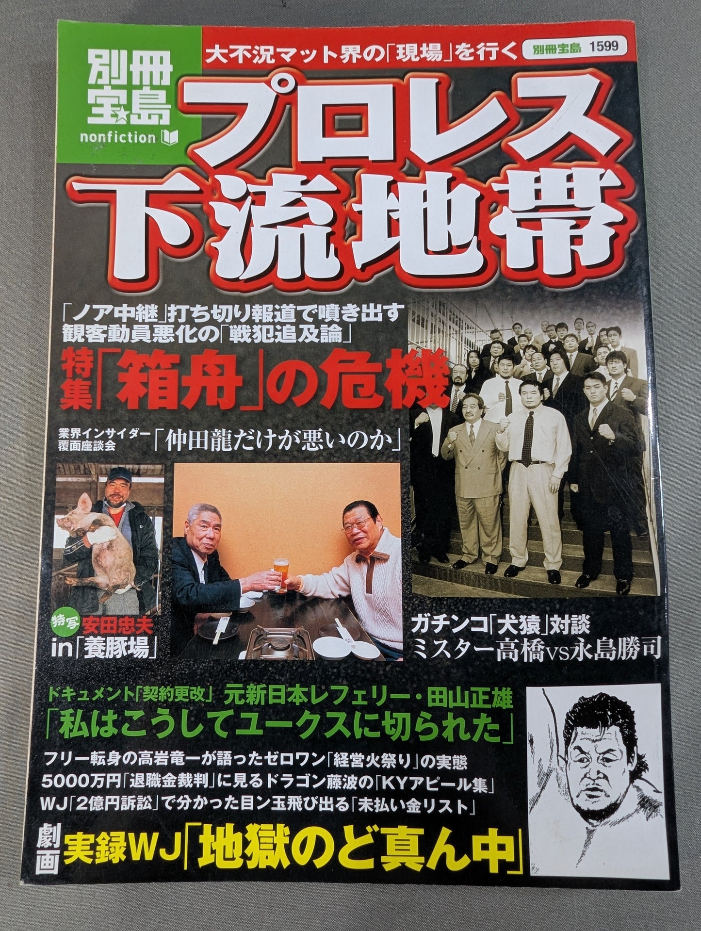 別冊宝島1599 プロレス下流地帯