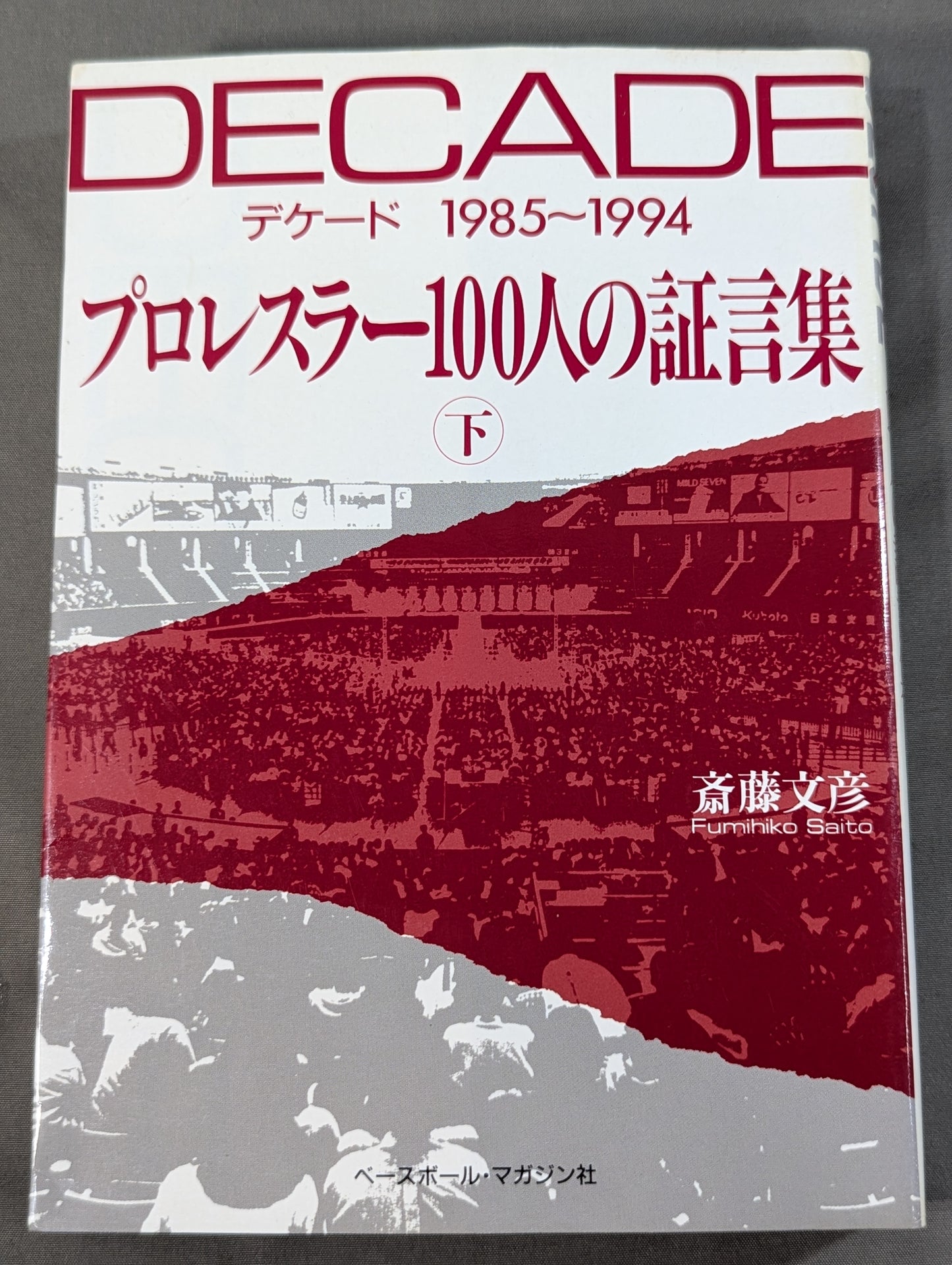 Decade pro wrestler 100 testimonies (bottom)