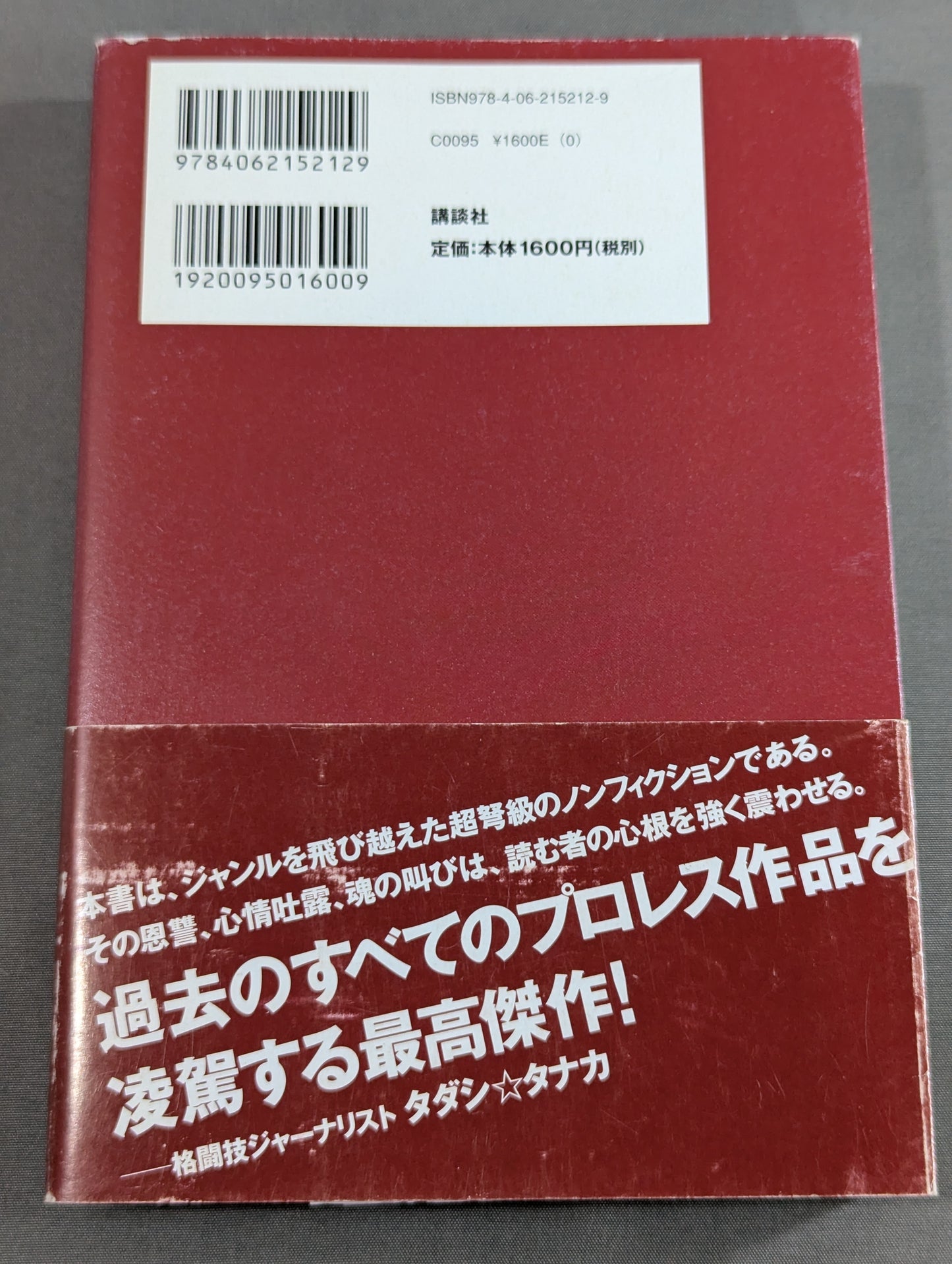 ある悪役レスラーの懺悔