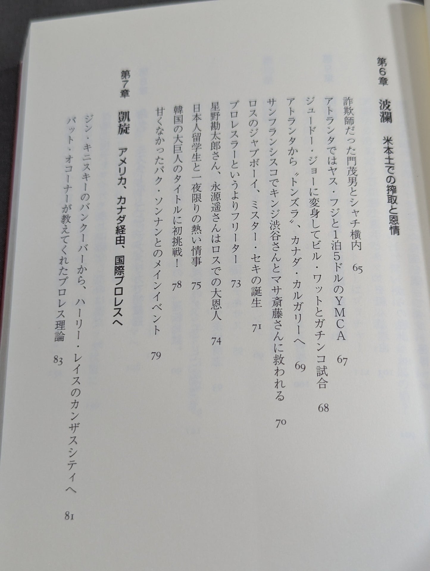 ある悪役レスラーの懺悔