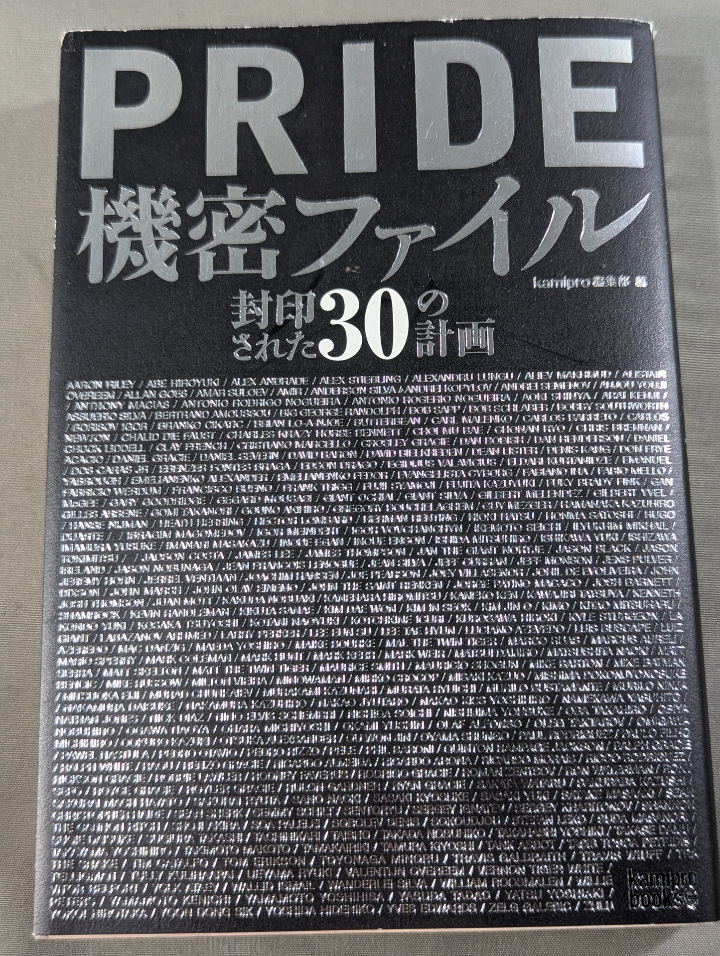 PRIDE Confidential Files Sealed 30 Plans