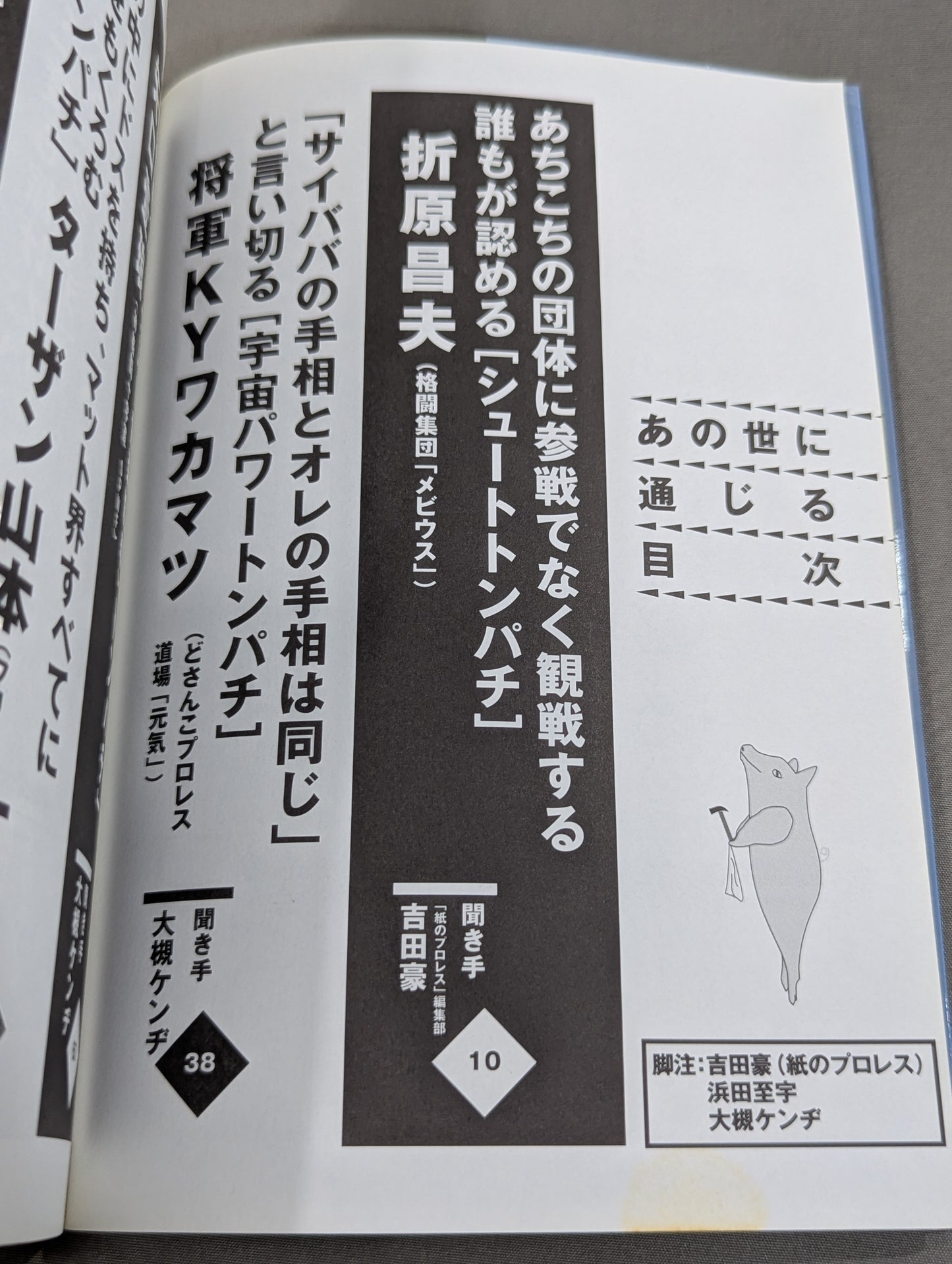 トンパチ 我が道を歩くトンパチレスラーインタビュー集
