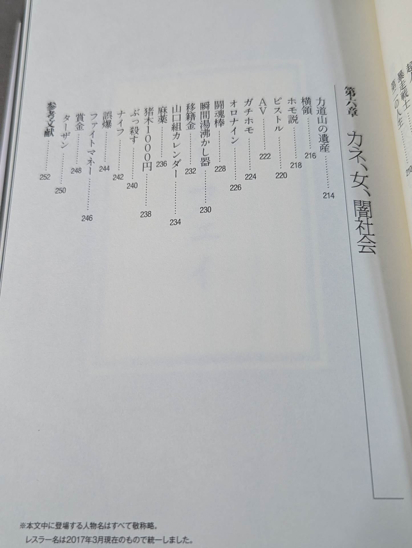 Showa Pro Wrestling  Edition Devil's Dictionary