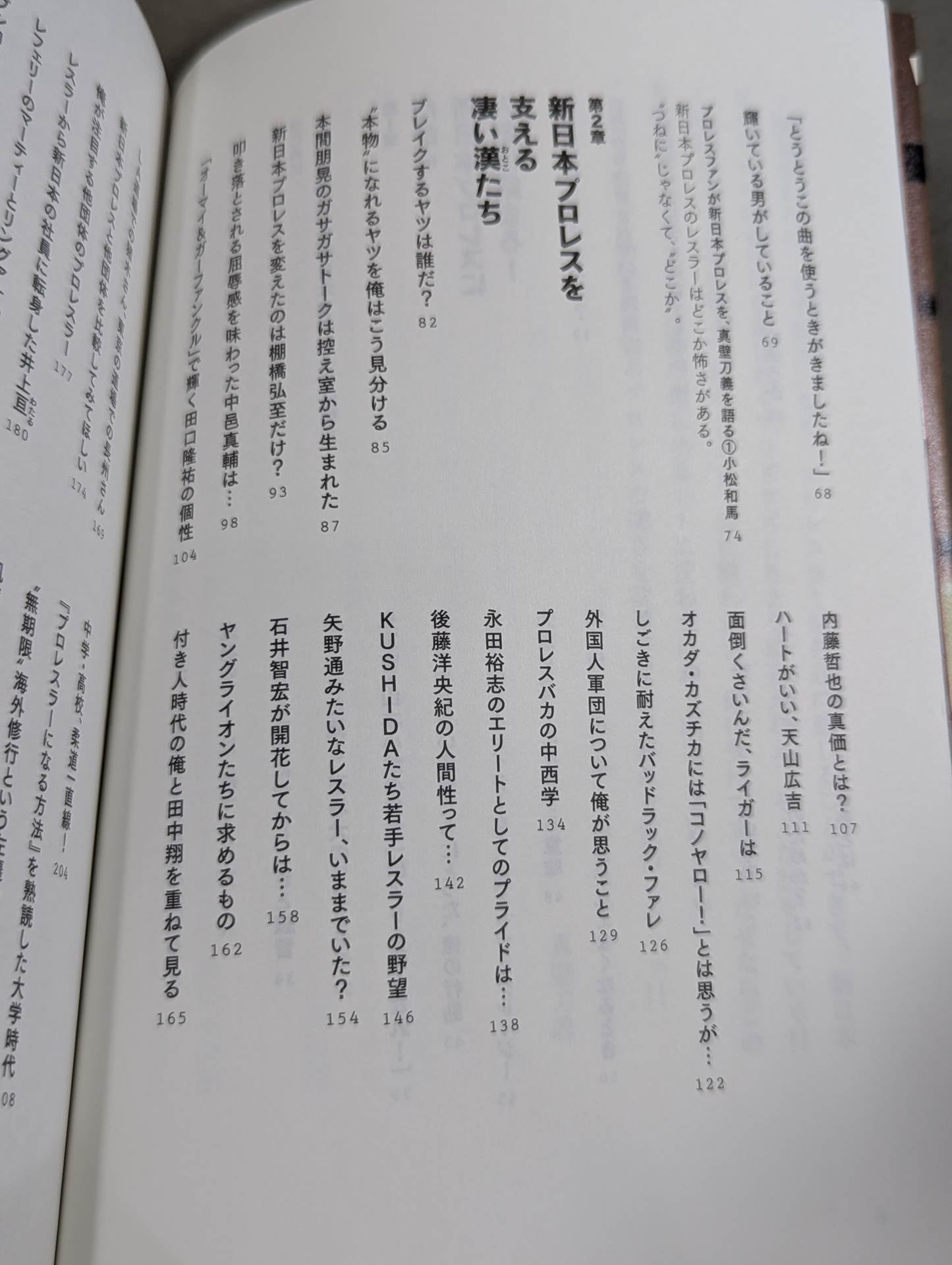 Togi Makabe  So, I'm Chase your dreams with Pro Wrestling!