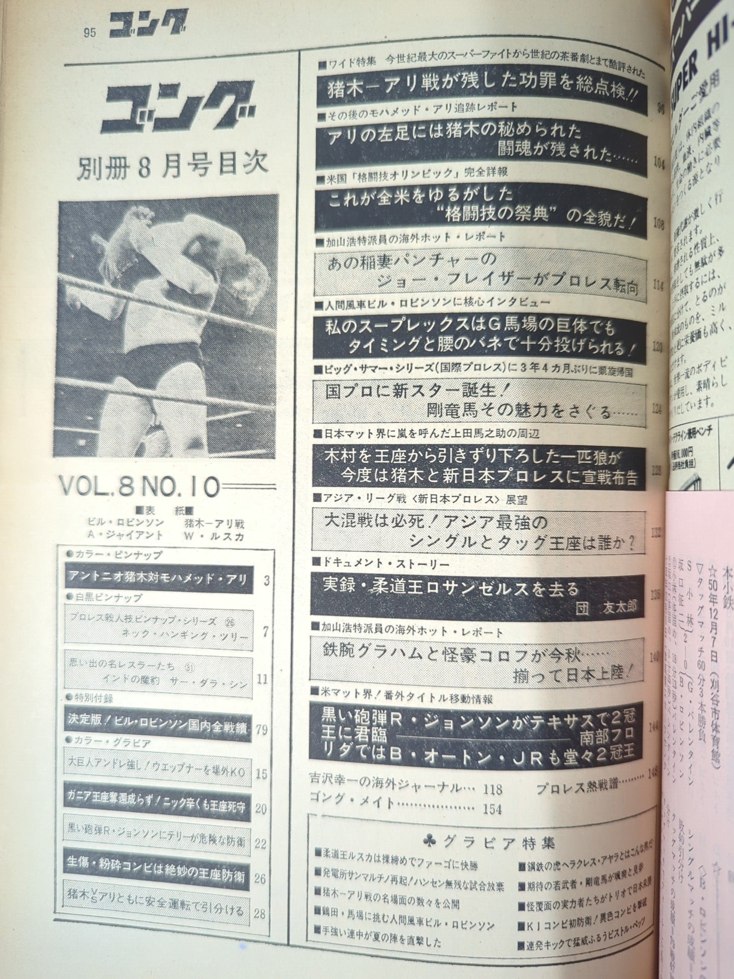 別冊ゴングVol.8 No.10