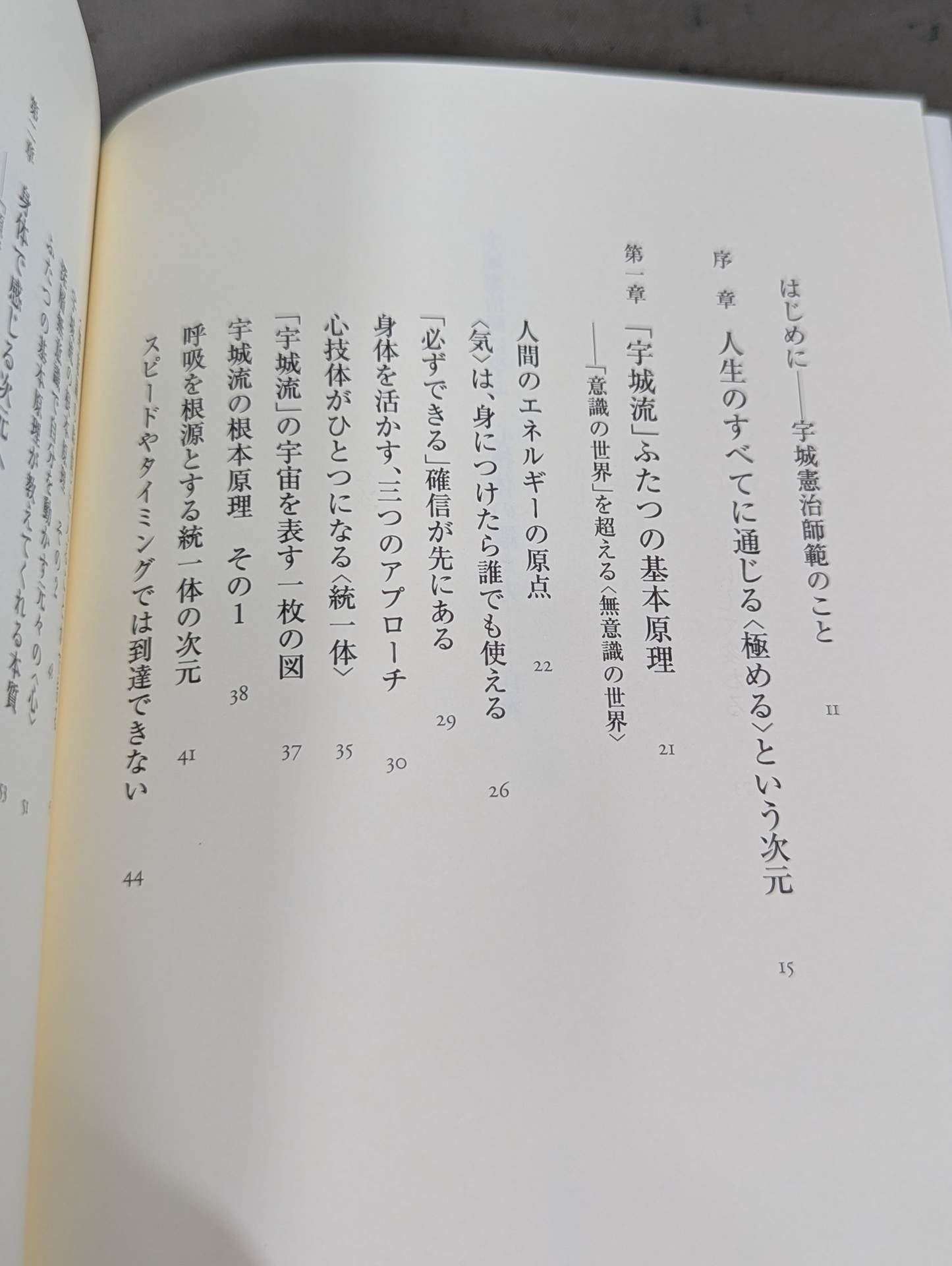 宇城憲治師に学ぶ 心技体の鍛え方