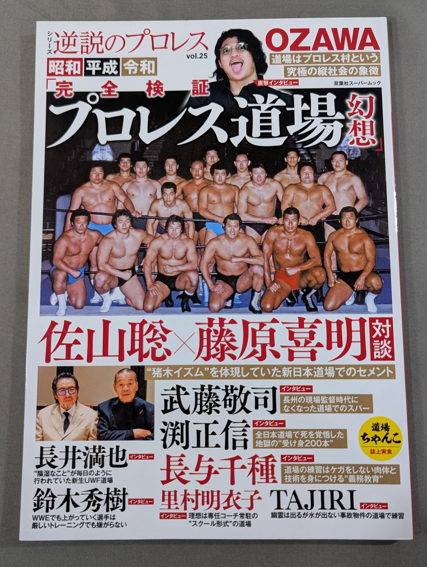 シリーズ 逆説のプロレス Vol.25  昭和 平成 令和「完全検証 プロレス道場 幻想」