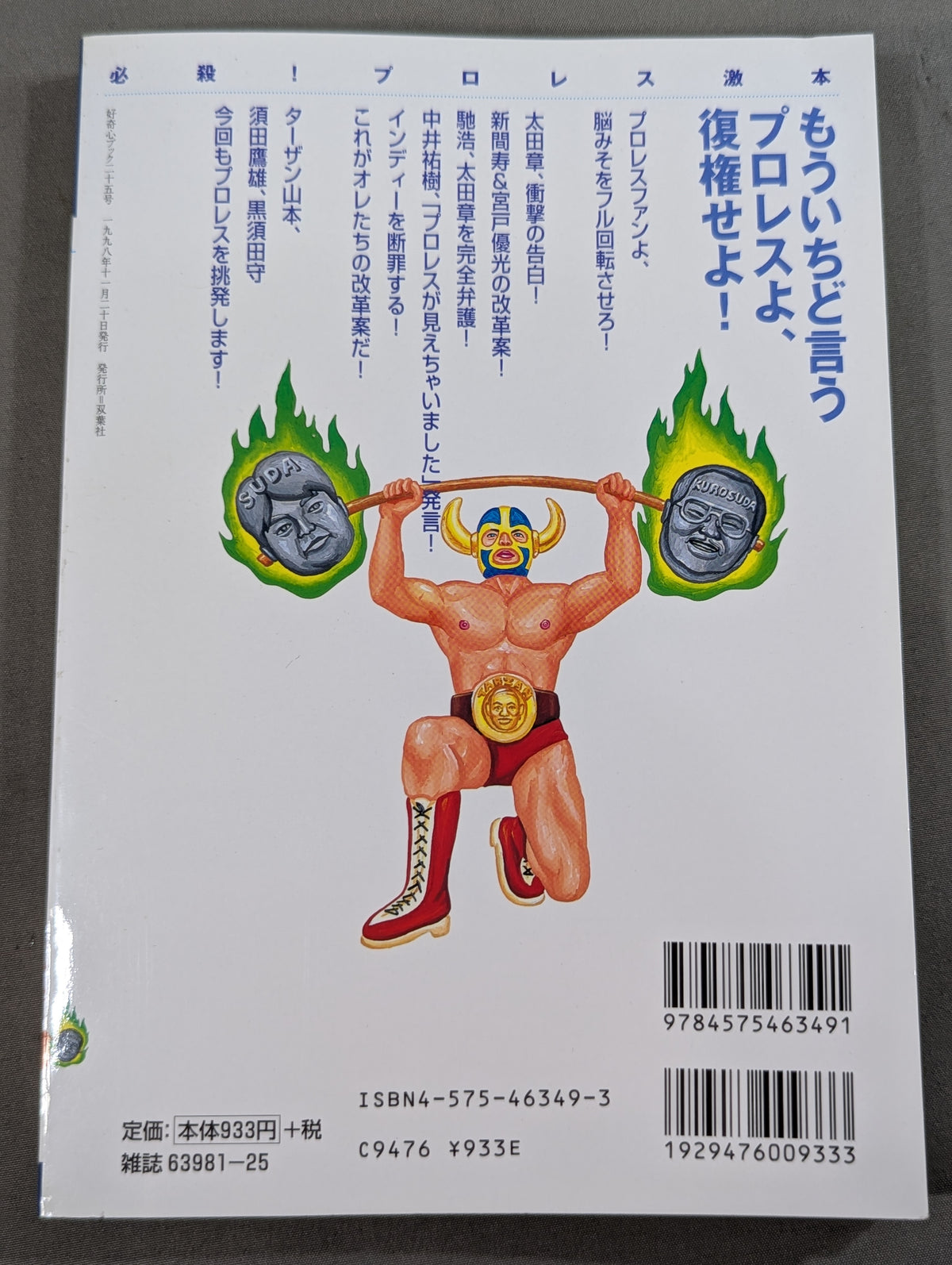 必殺！プロレス激本2 もういちど言う プロレスよ、復権せよ！