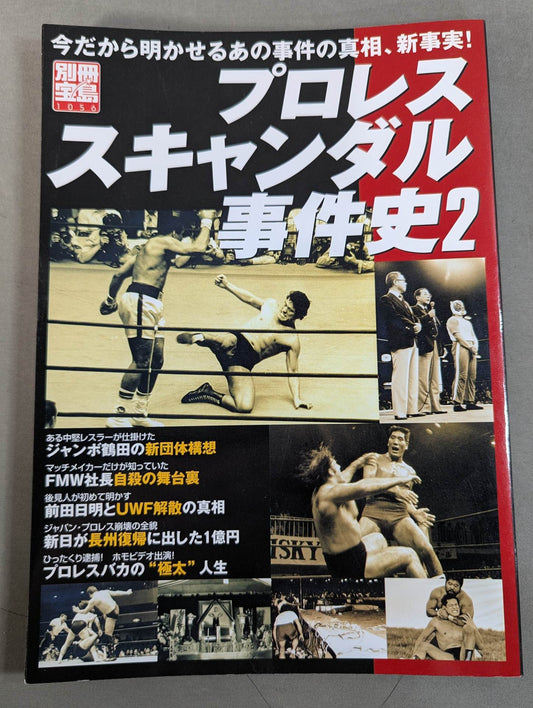 Separate volume Takarashima 1056 Pro Wrestling  Scandal Case History 2 - The truth and new facts of that case that can be revealed now!