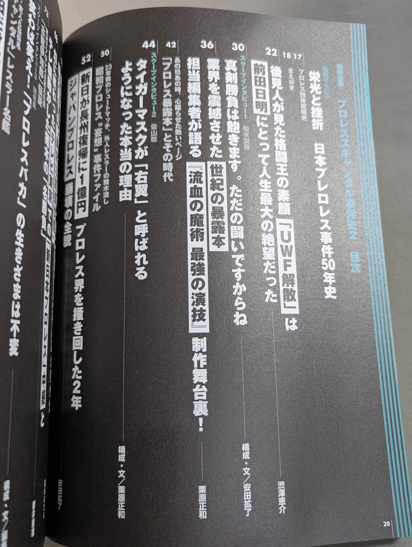 Separate volume Takarashima 1056 Pro Wrestling  Scandal Case History 2 - The truth and new facts of that case that can be revealed now!