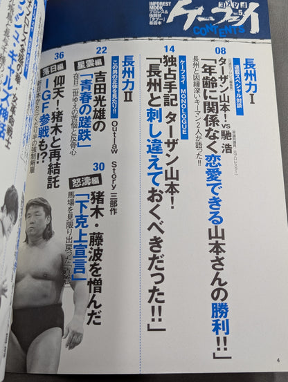 Kefei Vol.5 Riki Choshu 's "Retirement" Farewell New Japan Pro Wrestling 