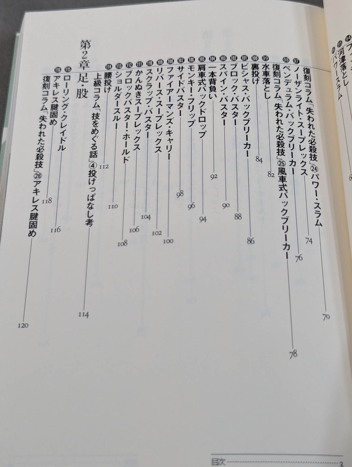 I understand this from Tomomi Ryu! Pro Wrestling Technique Lower Body Edition