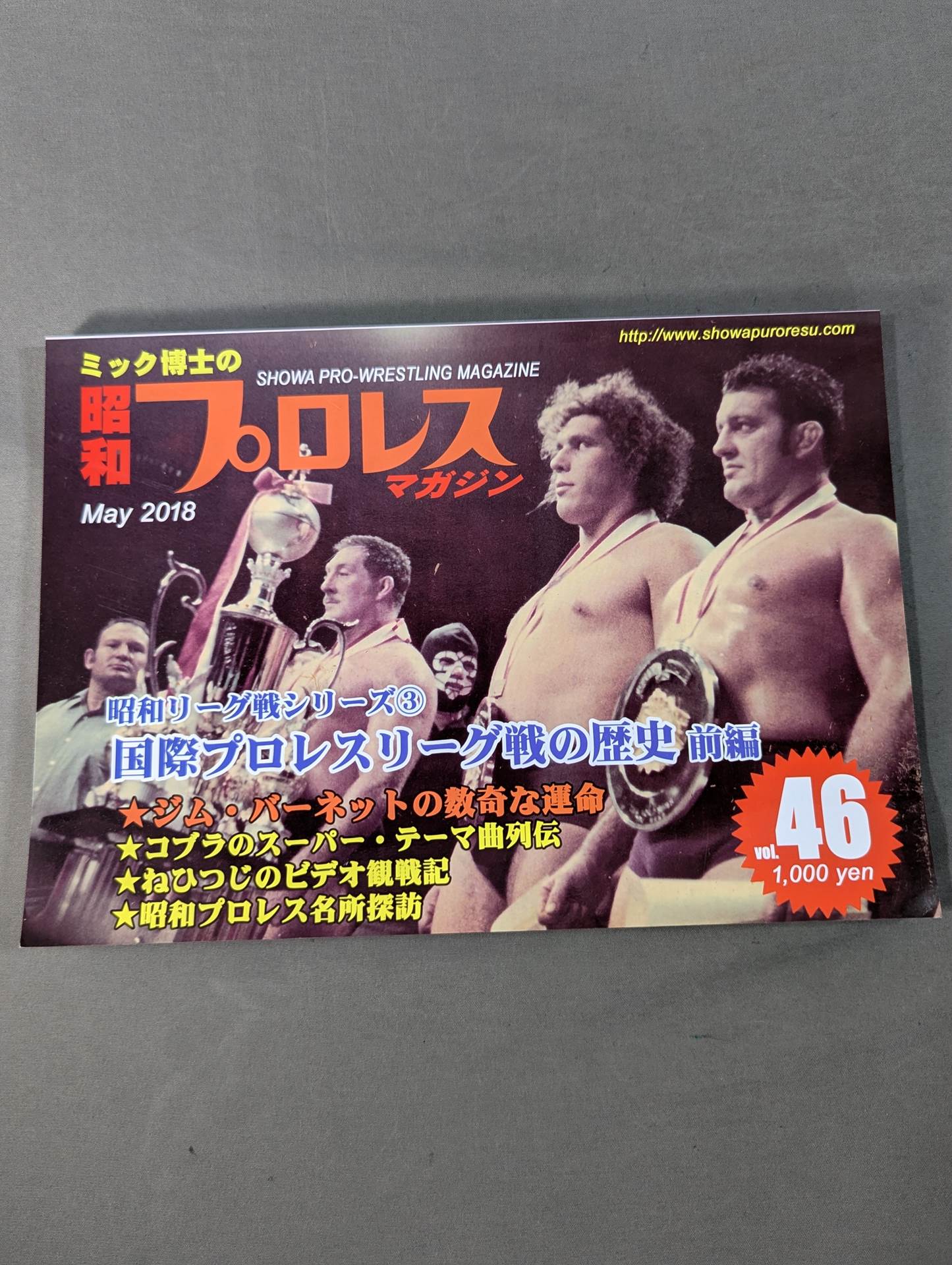 レア！昭和プロレスマガジン揃い第1-10 号プラス3号改定版　ミック博士監修 レア！昭和プロレスマガジン揃い第1-10 号プラス3号改定版 ミック博士