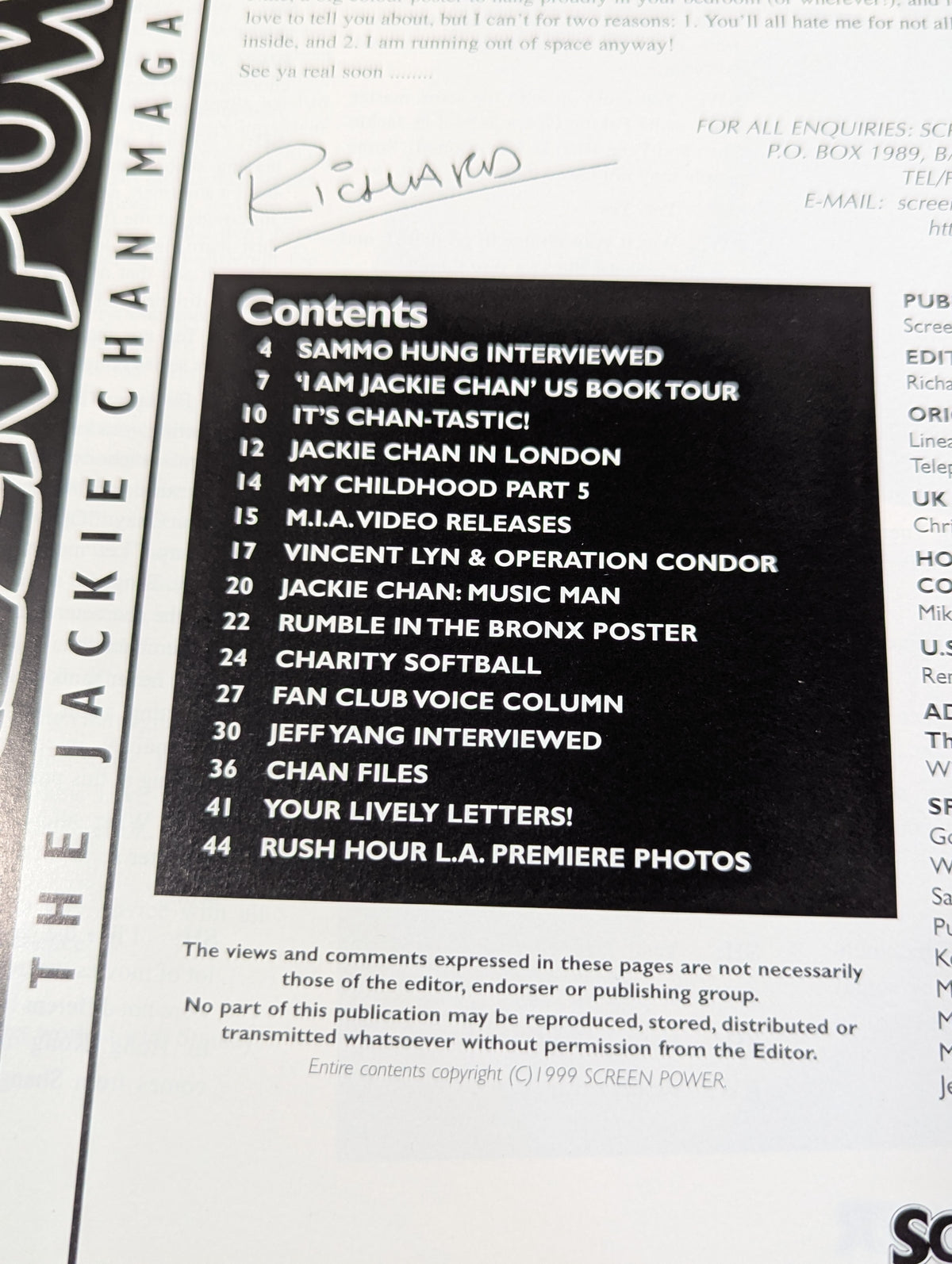 SCREEN POWER VOL.1 ISSUE.6