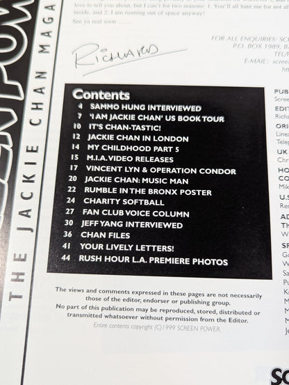 SCREEN POWER VOL.1 ISSUE.6