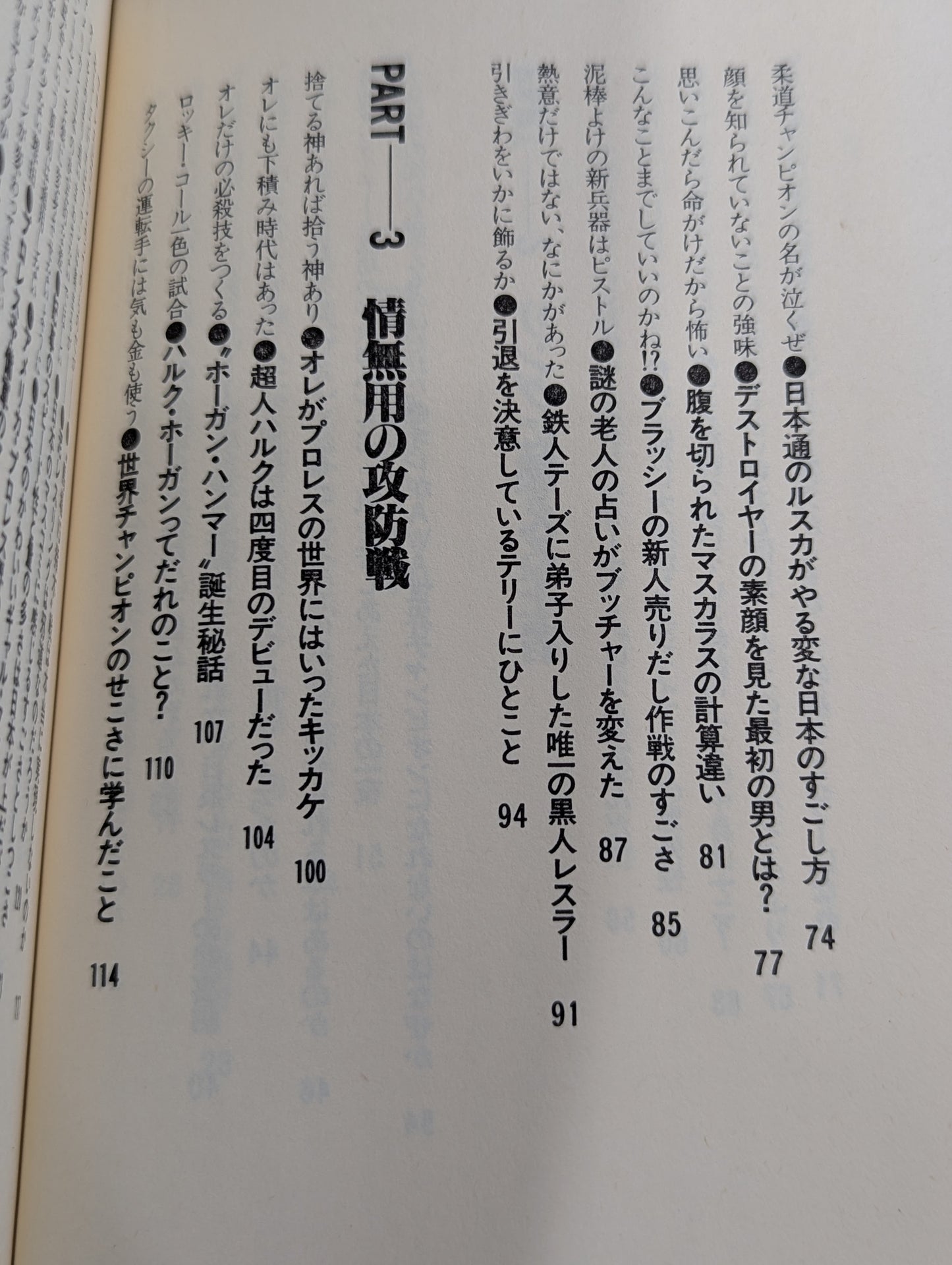 プロレス 仁義なき大戦争 明日なきファイト