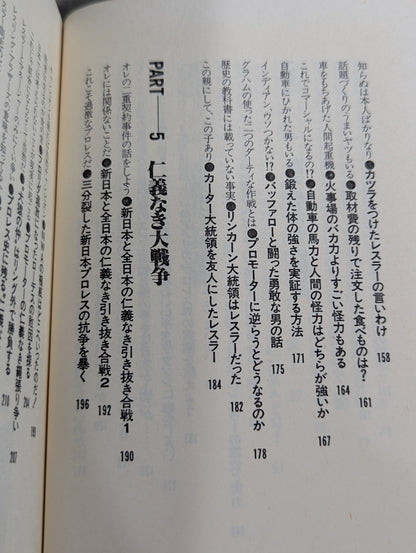 プロレス 仁義なき大戦争 明日なきファイト