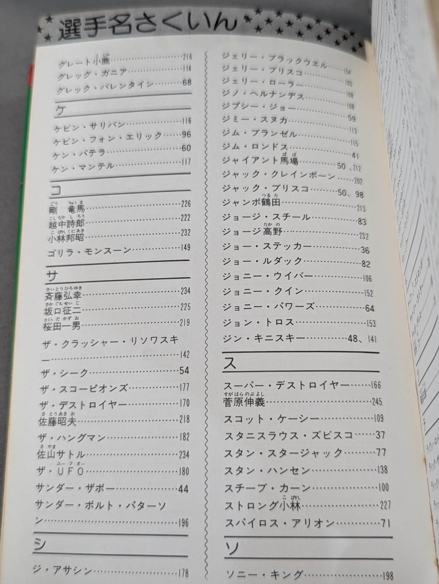 プロレス大全科