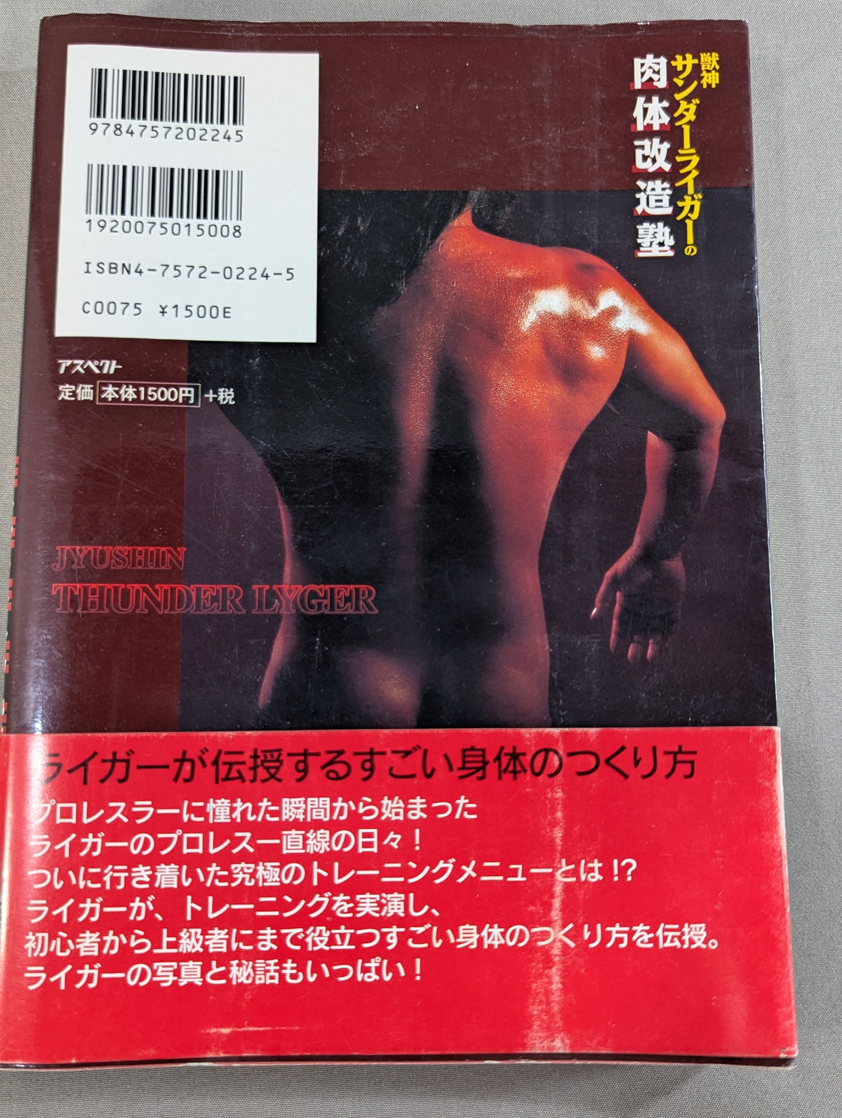 Jushin Thunder Liger's body modification cram school