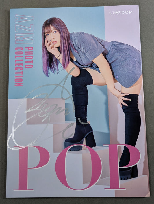 【hand signed autograph】 AZM photo Set POP