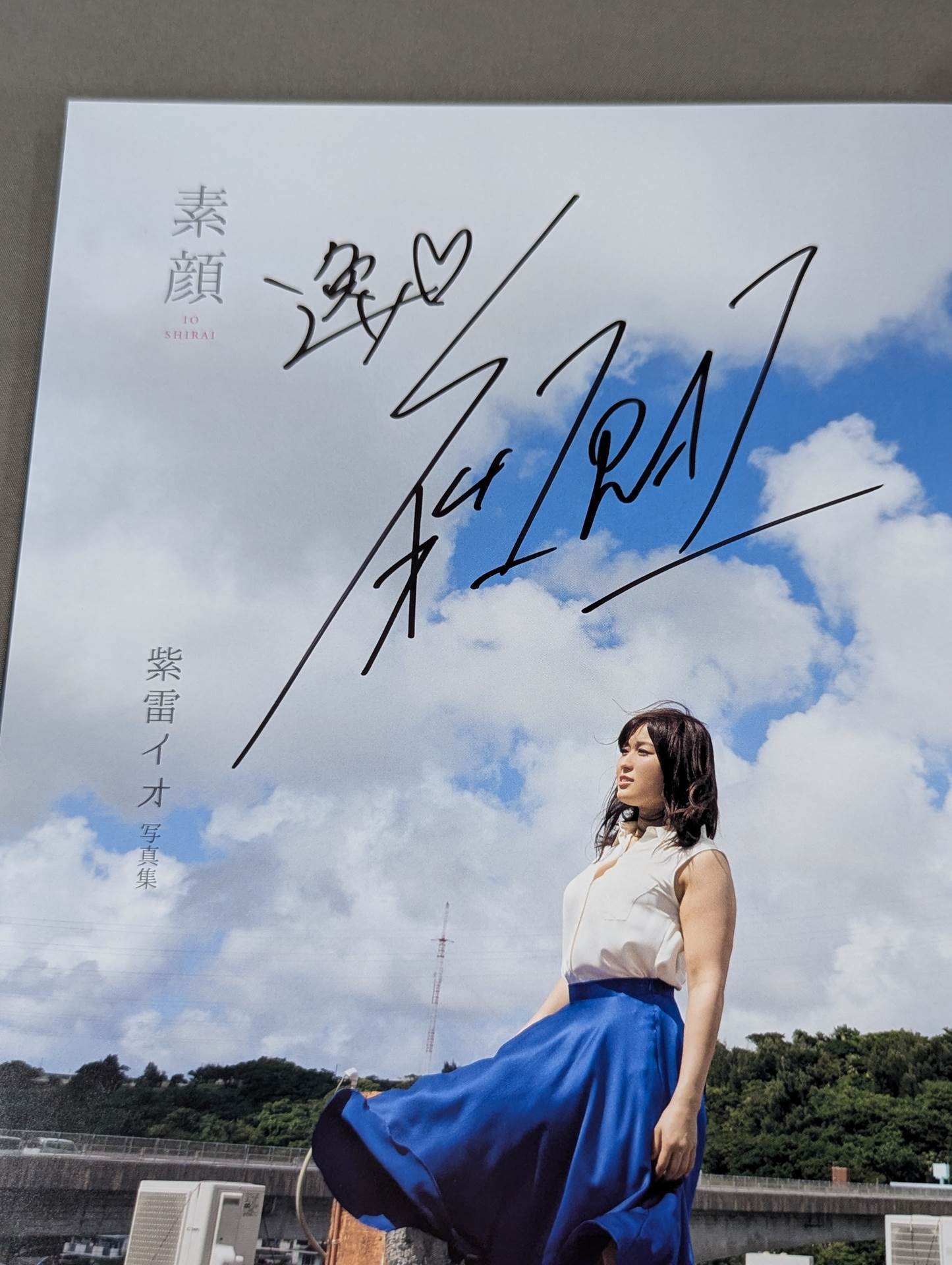 紫雷イオ写真集 素顔 スターダム/STARDOM 紫雷イオ 写真集 【素顔】 限定