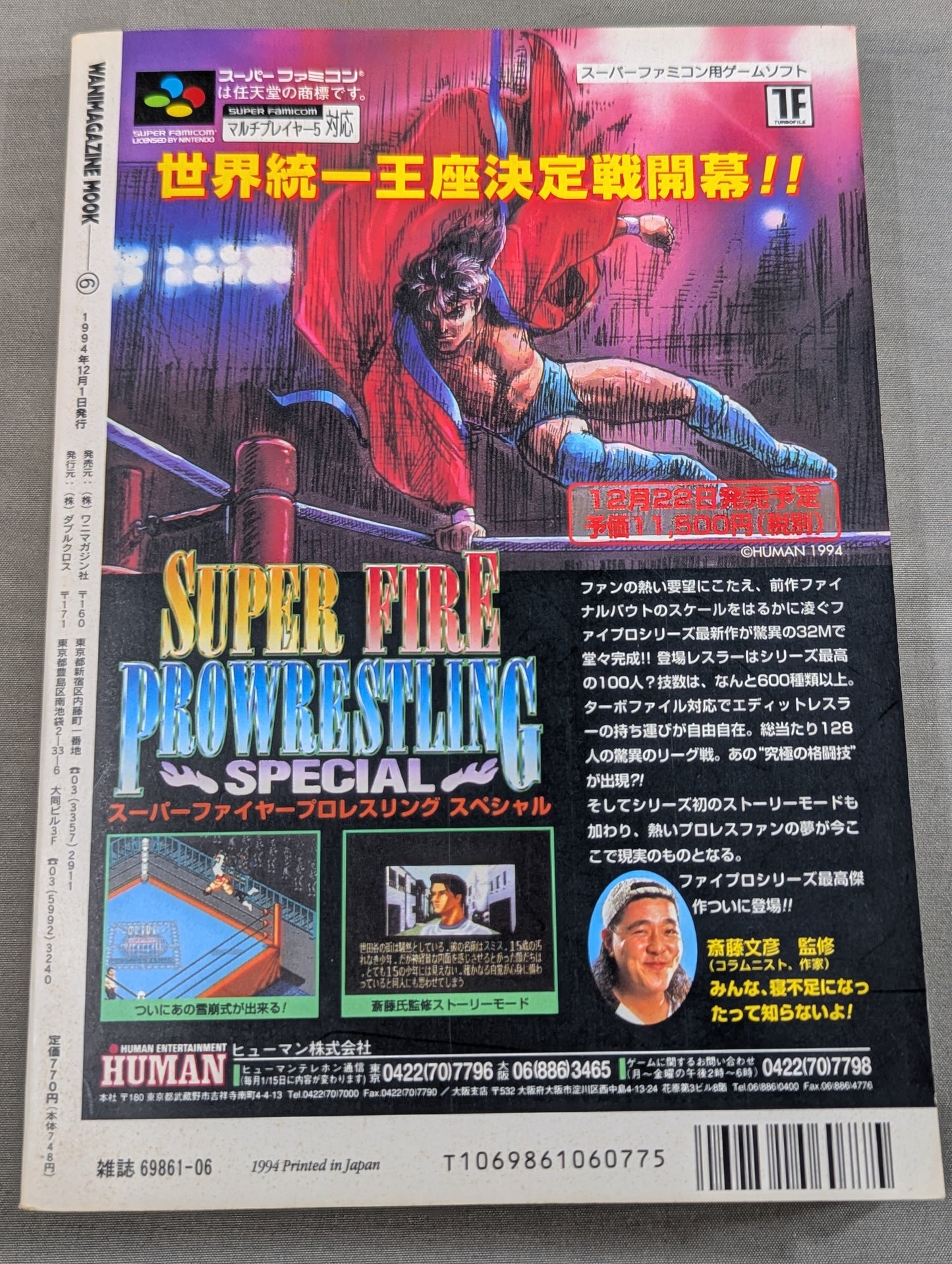 Pro Wrestling  11 on paper