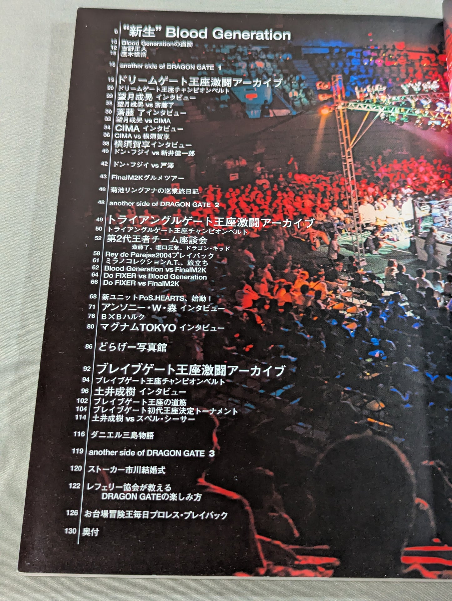 DRAGON GATE オフィシャル・ブック vol.2