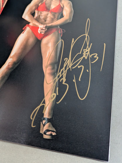[4 fighters hand signed autograph & With purchase bonus] Shogang Beauty's Participation ~Female pro wrestler  super combative Photo Collection~