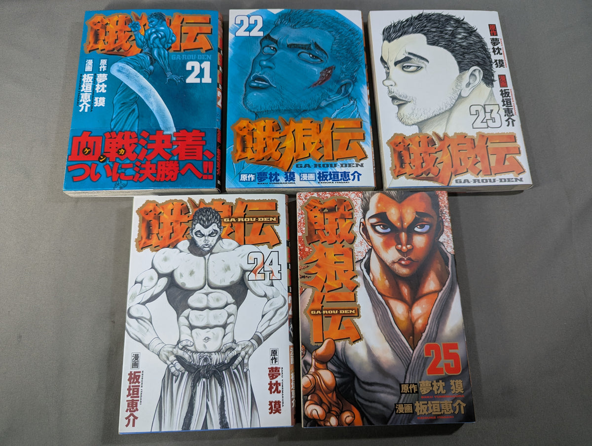 【講談社版・全25巻セット】餓狼伝