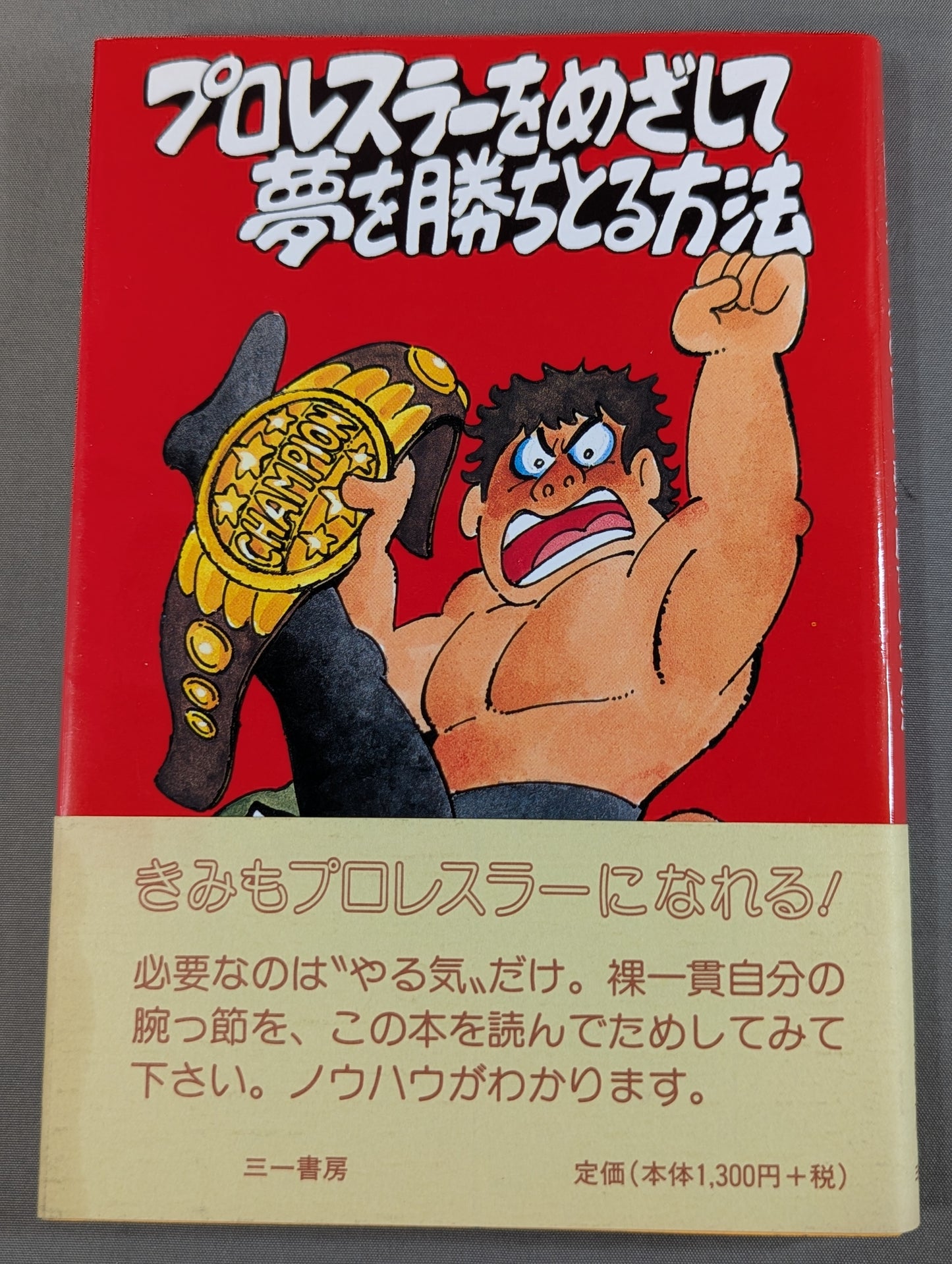 プロレスラーをめざして夢を勝ちとる方法