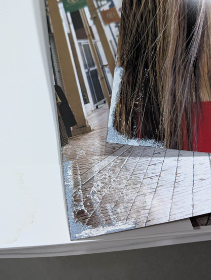 【Io Shirai (Iyo Sky)  hand signed autograph 】 Io Shirai (Iyo Sky)  first photo Collection "Real Face"